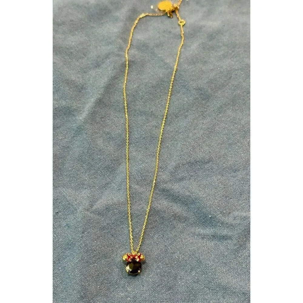 Disney x Kate Spade NEW necklace - Minnie Mouse black